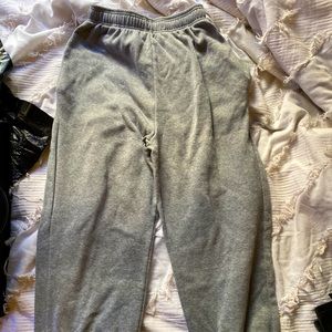 Gray joggers